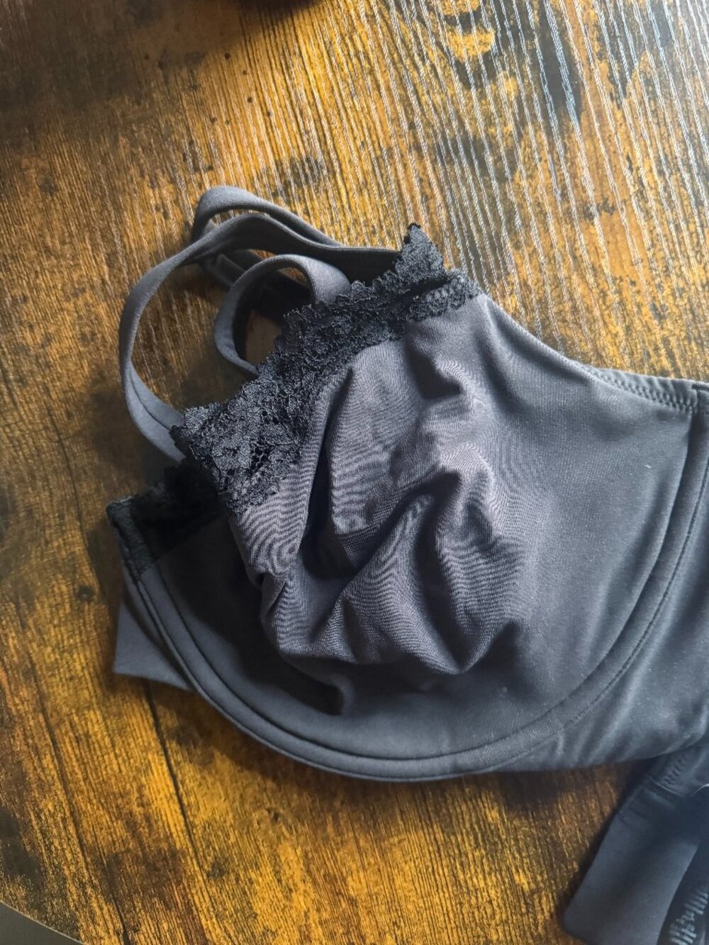 SKIMS fits everyone lace bra in black